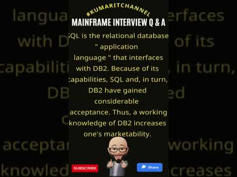 Mainframe DB2 Interview Q & A #kumaritchannel #ibm #mainframe #mainframedb2