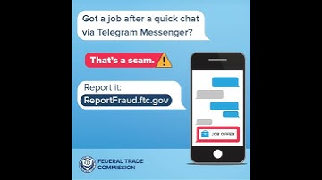 Telegram Messenger Job Offer Scams