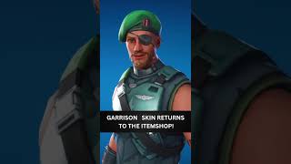 New Garrison Skin Outfit Returns To Fortnite Itemshop C6S2