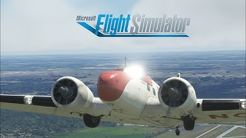 MSFS 2020 - Radio Distance Navigation With The Boeing 247D