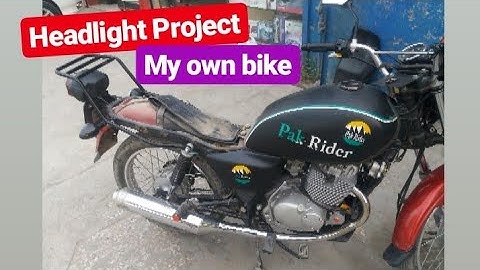 Suzuki gs 150 Headlight Problem| How i do work in my own Bike | Powerfull Light | DIY TUTORIAL |