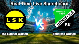 LSK Kvinner Women vs Honefoss Women Live Score - Norwegian Women's Cup