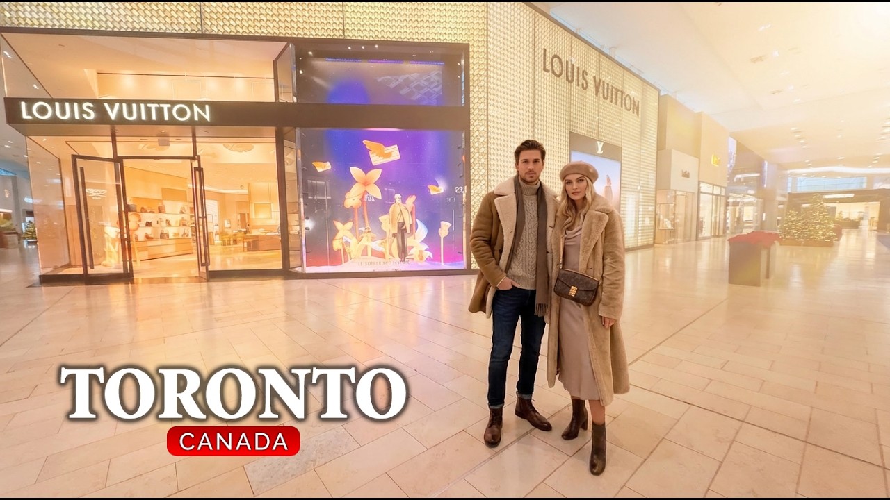 Yorkdale Mall Boxing Day Mayhem in Toronto, Canada (POV)