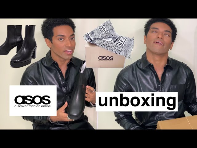 Unboxing Asos Men'S Heeled Chelsea Boots With Platform Sole (With Outfits)  - Youtube