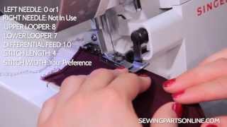 Serger Tutorial: How To Create A Blind Hem Serger Tutorial: How To Create A Blind Hem