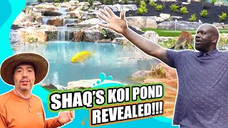 Shaq's Swim Pond REVEALED!!!