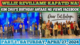 WILLIE REVILLAME KAPATID NA! KIM CHUI'S BIRTHDAY ANTAAS NG VIEWS FACEBOOK