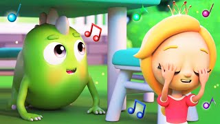 The Hide and Seek song with Sina and Lo! Nursery Rhymes &amp; Kids Songs. Super Simple Songs.