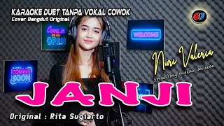 Janji Karaoke Duet Tanpa Vokal Cowok (Rita Sugiarto) Cover:Nuri Valeria