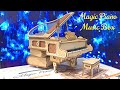 Magic piano music box tape par tape  robotime