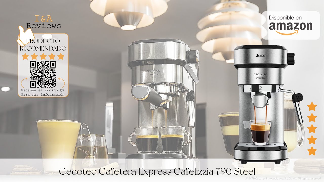 Cafetera Express de Brazo Cecotec Cafelizzia 790 1,2 L 1350W in