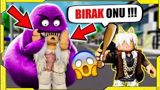 Mor CANAVAR Sevgilimi YEDİ! (ROBLOX BrookhavenRP)