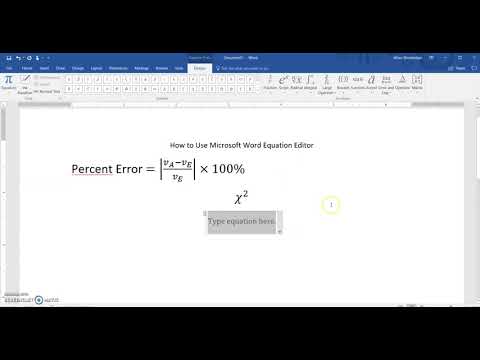 Equation Editor