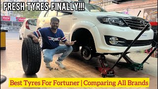 Fortuner Tyre Selection | Yokohama/Continental/Goodyear | Best Tyres For Fortuner | PitstopWeekly