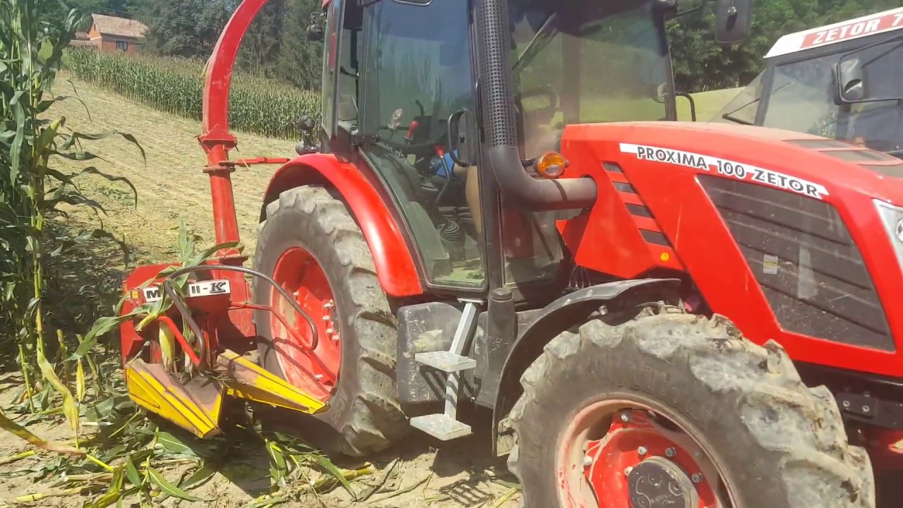 Siliranje 2018 Zetor Proxima 100 & Zetor 7745