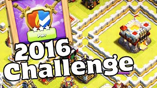 Easily 3 Star the 2016 Challenge (Clash of Clans)