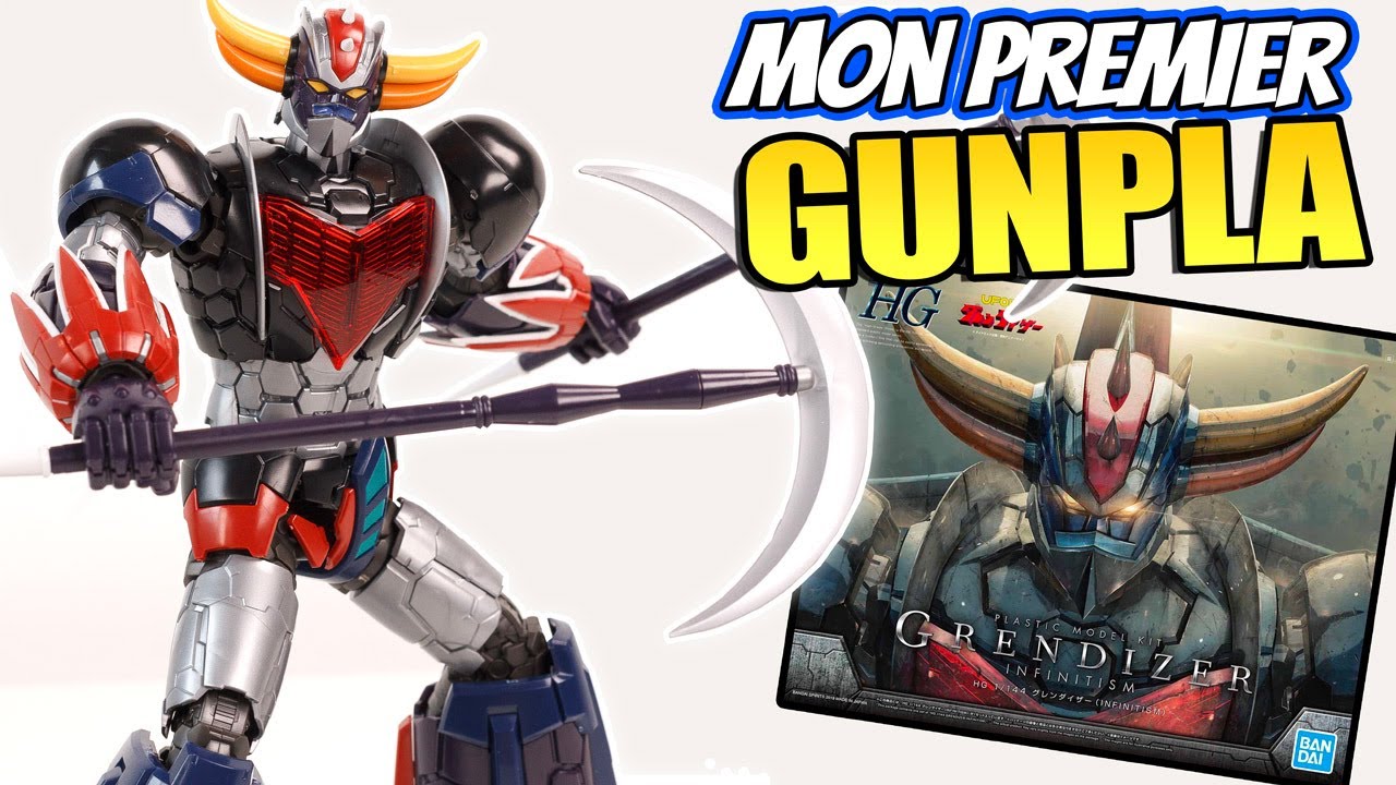 Mon Premier GUNPLA de GOLDORAK: GRENDIZER INFINITISM Assemblage et Test  Ultra Complet 