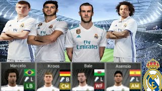 Hướng Dẫn Có Đội Hình Real Madrid 2018-2019 Trong Dls 2018.