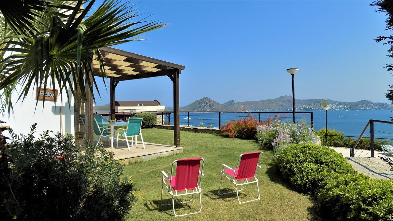 Bodrum Yalıkavak�ta Satılık Yalıkavak Ve Marina Manzaralı Bahçe kat