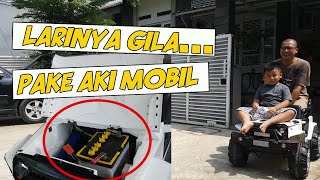 Membuat Set Rangkaian Kabel Body Mobil Mainan Aki