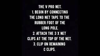 THE V PRO setup for optimum performance. Set up steps.