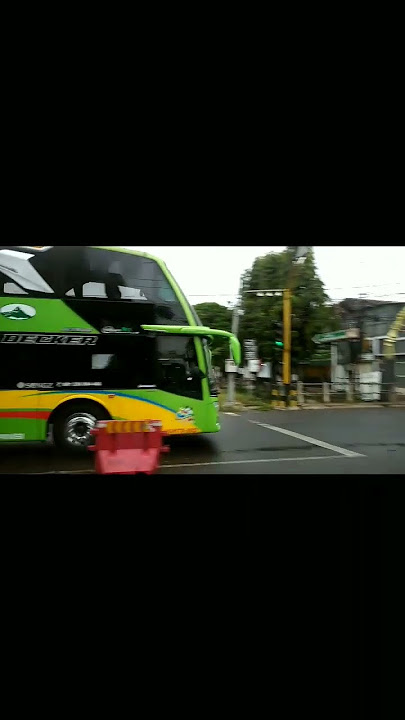 GUNUNG HARTA MALANG - PORIS DOUBLE DECKER ANGKATAN PAGI KEMBALI BEROPERASI GHTS. 095 VOLVO B11R 450