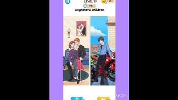 Annoying puzzle game level 39 ungrateful children #short #game #braingames #shorts