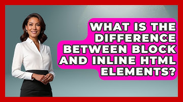 What Is the Difference Between Block and Inline HTML Elements? | Simple HTML Studio News