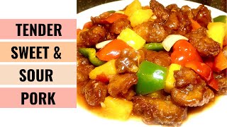 Sweet And Sour Pork SO Tender And Delicious Better Than Takeout | Aunty Mary Cooks 💕