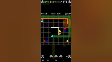 How To Solve Flow Free Scattered Pack Level 143 12x12 Board Hardst Walk Through Solution Walkthrough