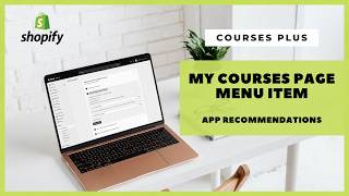 Courses Plus app Recommendations – My Courses page menu item