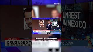 Flights canceled between US and Mexico after Mexican cartel leader killed