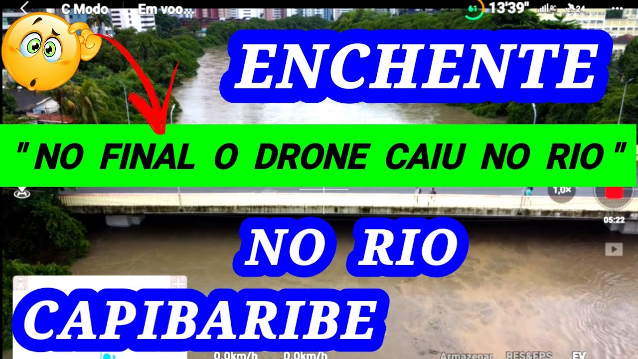 Enchente No Rio Capibaribe - Em Maio  de 2022 - Recife - Pernambuco