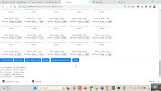 Aplikasi pembagian shift jam tugas automatis screenshot 1