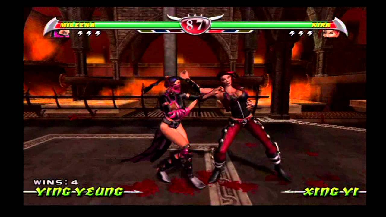 Mortal Kombat: Deception (PlayStation 2) Arcade as Mileena - YouTube