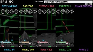 DDR / GENOM SCREAMS - SINGLE (DanceDanceRevolution 2ndMIX)