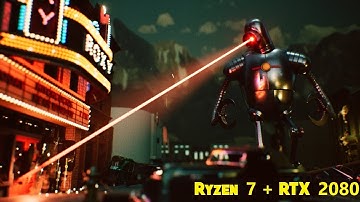 Attack from Outer Space | Ray tracing | Ryzen 7 + RTX 2080