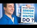 What does a senior technical writer do