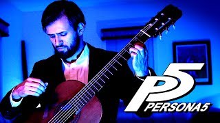Video thumbnail of "Persona 5 Guitar Cover - Velvet Room (Aria of the Soul)  - Sam Griffin"