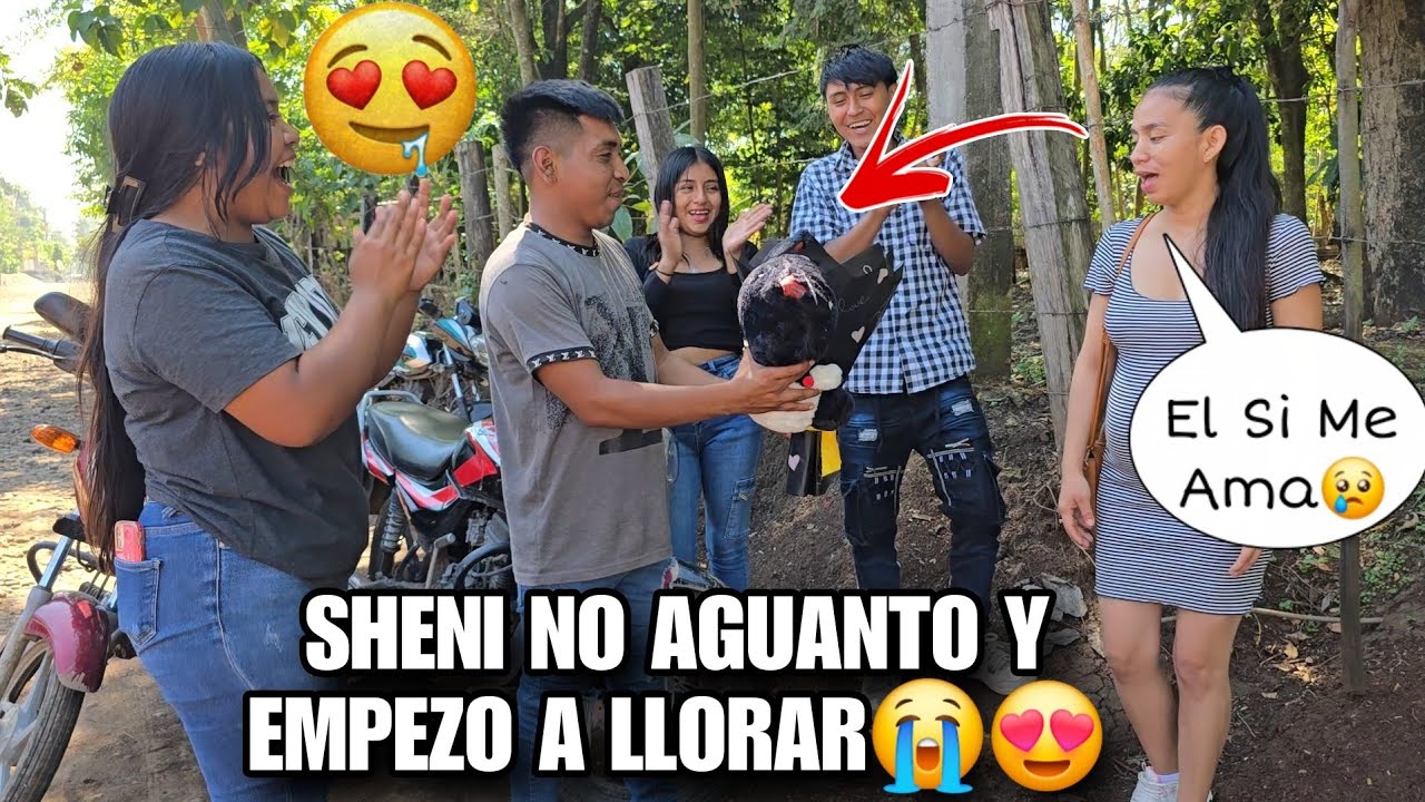 El Nuevo Pretendiente De SHENI Le Mando Tremendo Regalo🎁😍Ella Empezo A Llorar De Alegria😭😰