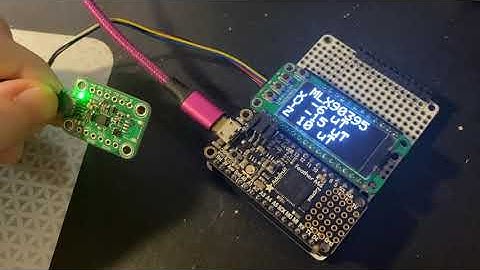 A new MLX90395 STEMMA QT board appears!