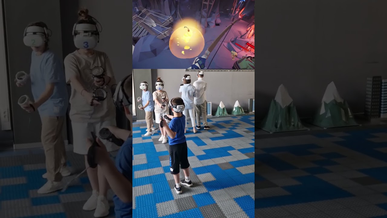 Игра Arrowsong на арене виртуальной реальности Zeexar VR Arena 