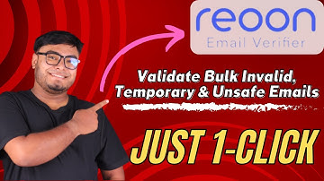 Reoon Review | Validate Bulk Invalid, Temporary & Unsafe Emails in Just 1-Click
