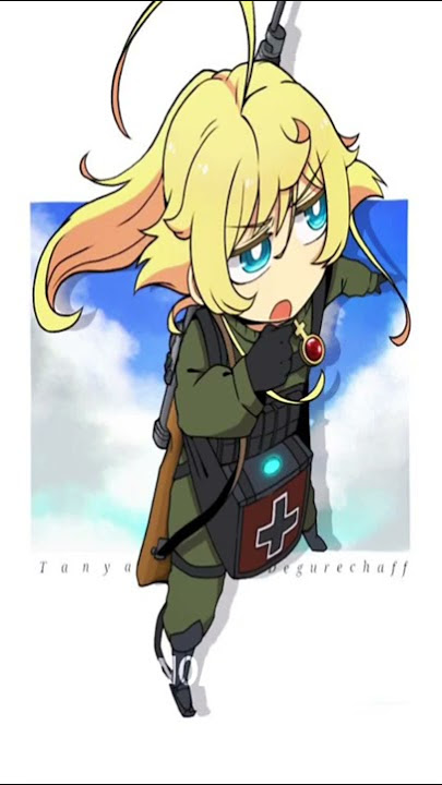 TANYA DEGURECHAFF🥀 // JEDAG JEDUG ANIME✨ // YOUJO SENKI🔥 // DJ TIE ME DOWN🎶 Req by @lclyn-ice