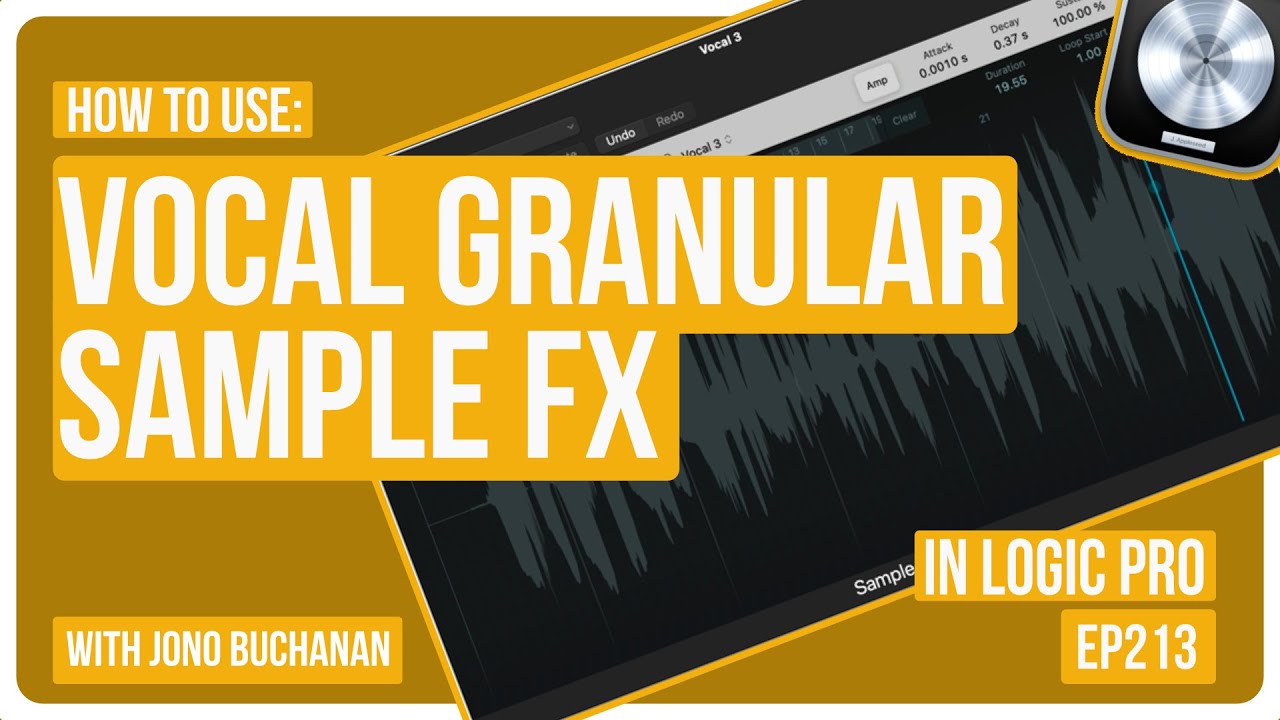 Logic Pro: Как создать эффект гранулярного вокального сэмплирования