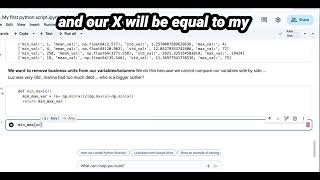 Learn Python :: Normalization / Feature Engineering with min-max rescaler