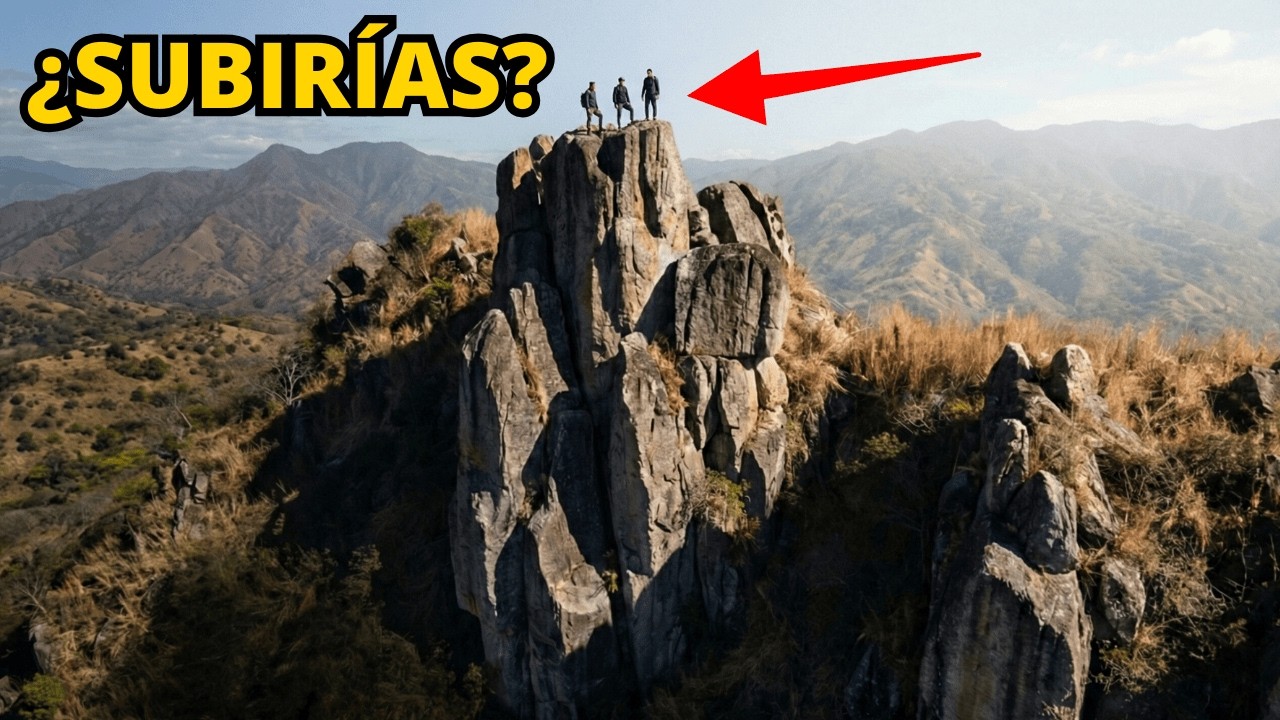 Intentamos subir la ROCA más PELIGROSA de El Salvador 🇸🇻😰