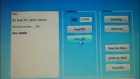 Audi A4 2005 RB8 Crypto OBDII