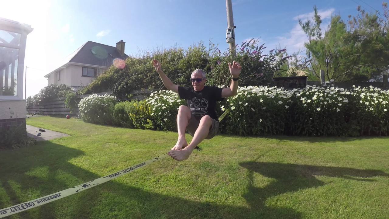 Slacklining for Surf Ski Balance YouTube
