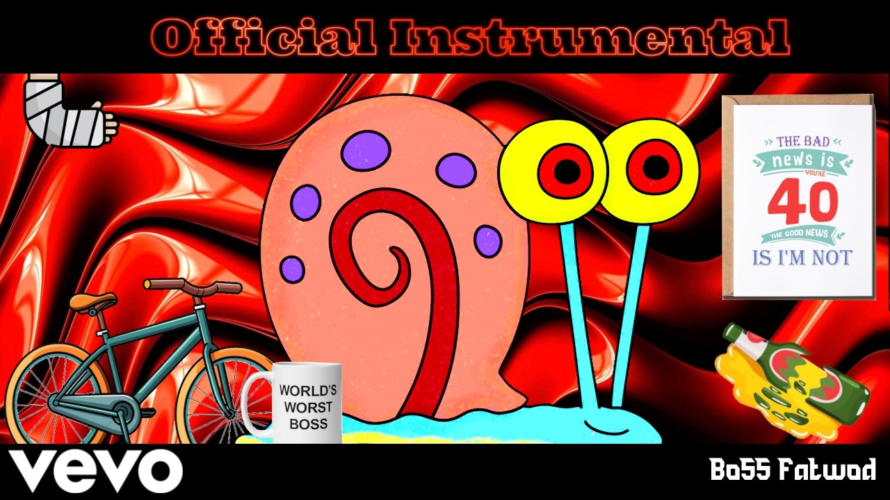 Bo55 Fatwod - Gary The Snail (Official Instrumental)
